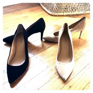 3in Suede Pumps - J.Crew